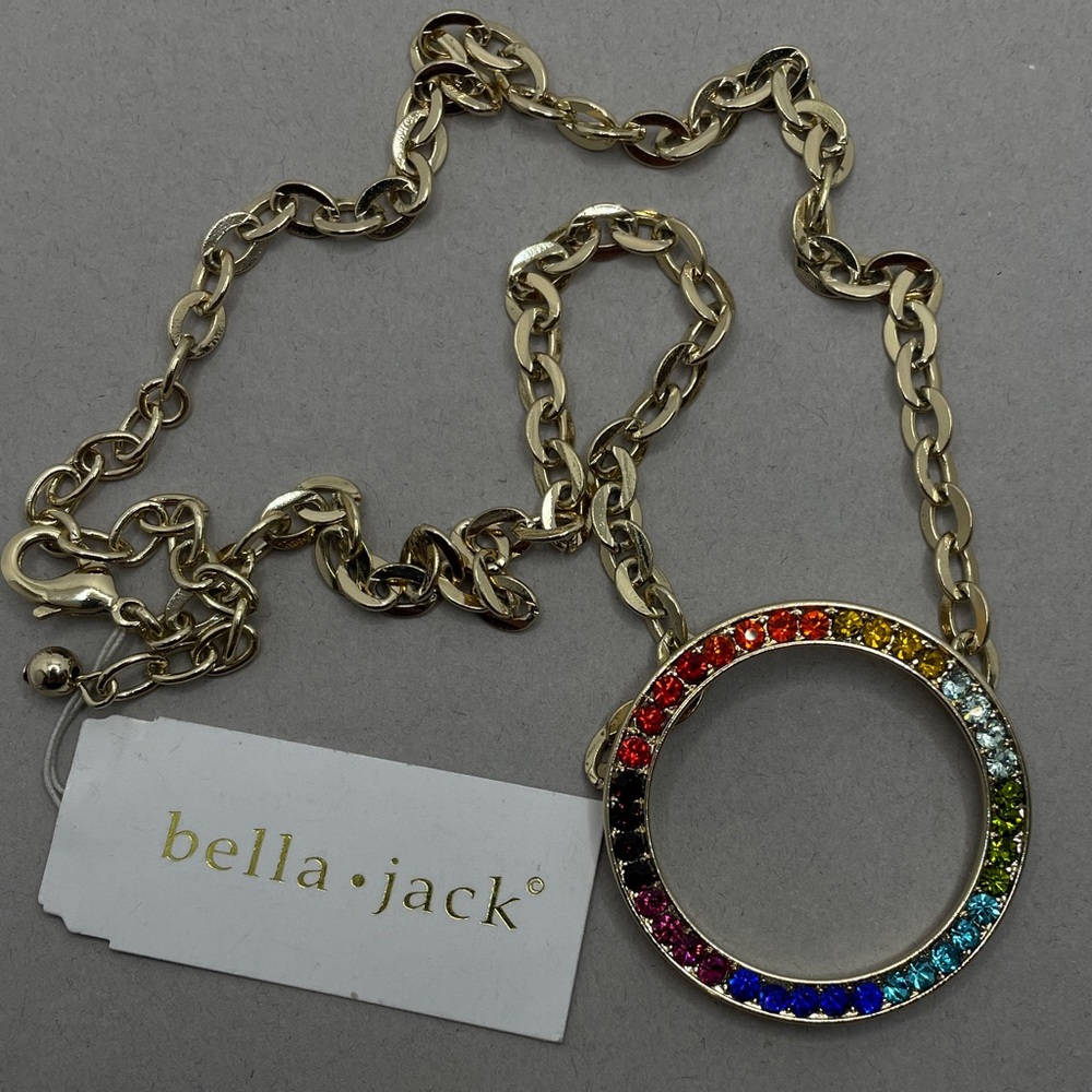 Designer Bella Jack Necklace Circle of Life New With Tags